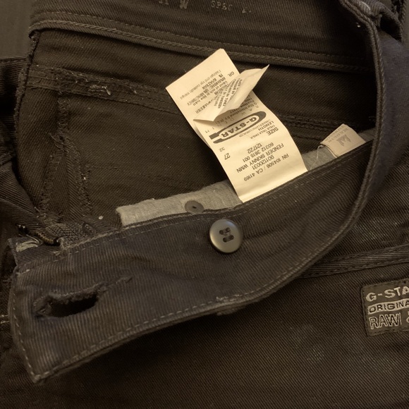 Gstar Black Skinny Jeans - Picture 3 of 3